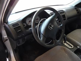 2002 Honda Civic LX Silver Sedan 1.7L AT #A24935